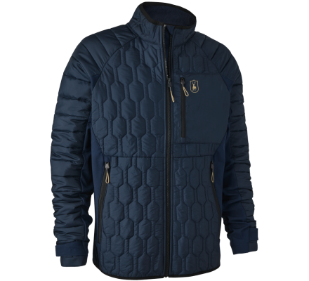 Veste matelassée Mossdale Quilted bleu DEERHUNTER