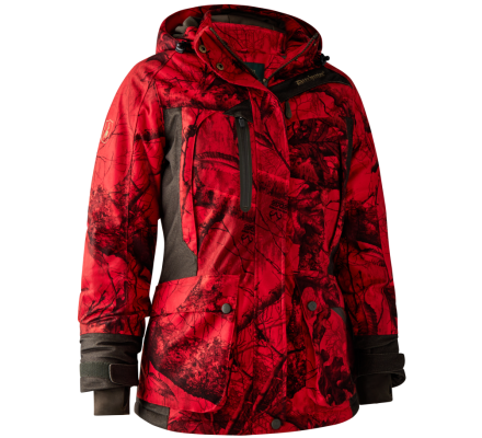 Veste Raven chasse femme Rouge DEERHUNTER