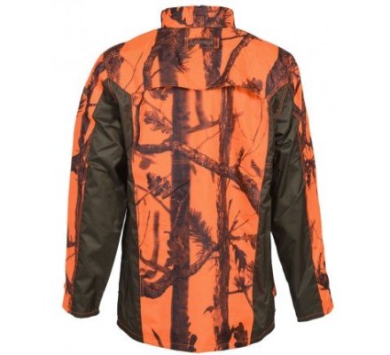 Veste de chasse Renfort ripstop Ghost Camo blaze & Black PERCUSSION
