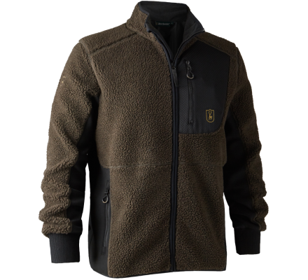 Veste Rogaland en fibres de velours Marron DEERHUNTER