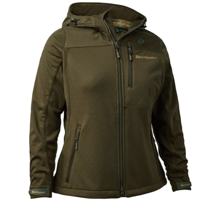 Veste Femme Excape Softshell kaki DEERHUNTER