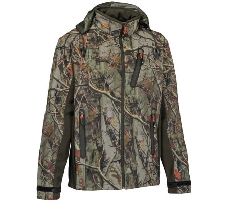 Veste de chasse softshell GhostCamo Forest EVO PERCUSSION 17379