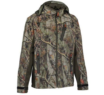 Veste softshell GhostCamo Forest EVO PERCUSSION