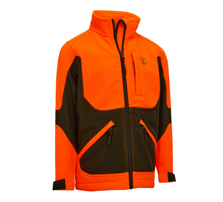 Veste softshell Rogaland orange enfant Deerhunter