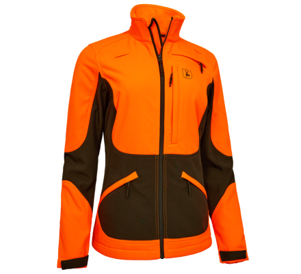 Veste softshell femme Rogaland orange DEERHUNTER