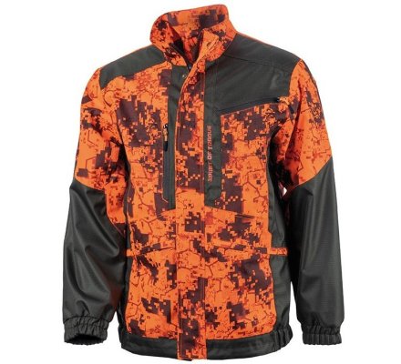 Veste anti-ronce camouflage orange Spirit digital SOMLYS