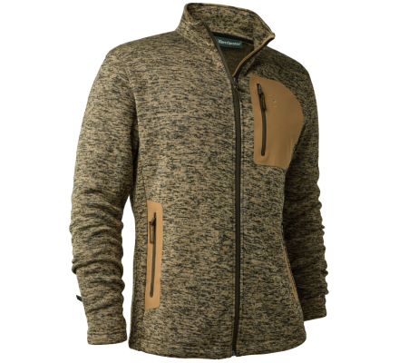 Veste Sarek tricotée Beige DEERHUNTER