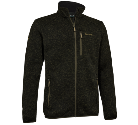 Veste tricotée Moor kaki  DEERHUNTER