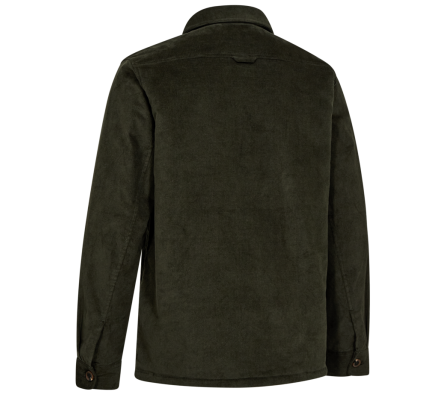Veste en velours côtelé doublée sherpa kaki DEERHUNTER