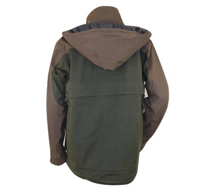 Veste de chasse Tourterelle bicolore kaki/marron LMA