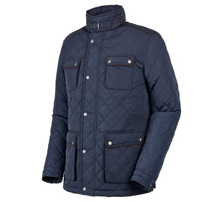 Veste matelassée bleue Bossy STAGUNT