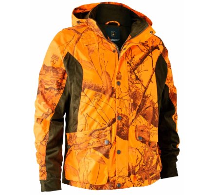 Veste orange chasse on sale