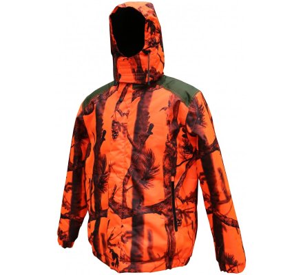 Veste de chasse chaude renfort orange Percussion