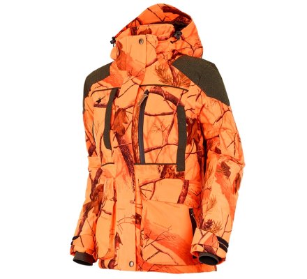 Vestes de poste femme camo orange Ciervo Stagunt