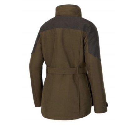 Veste de chasse femme Kaki ceinturée Peisey STAGUNT
