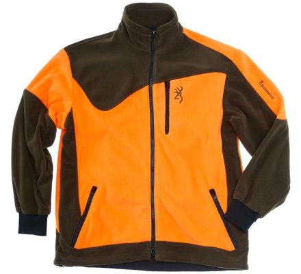 Veste polaire Browning Powerfleece One Vert/Orange