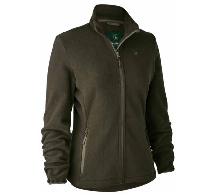 Veste polaire de chasse femme Lady Jacket kaki DEERHUNTER