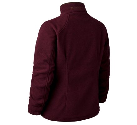 Veste polaire femme bordeaux Lady Josephine DEERHUNTER