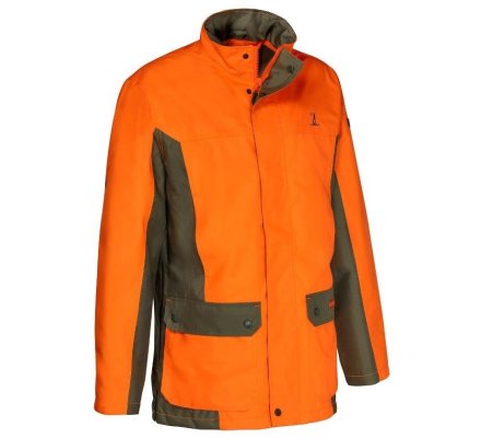 Veste de traque enfant orange fluo PERCUSSION