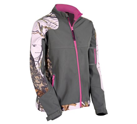 Veste Softshell femme Casual Mossy Oak Break Up Country Pink