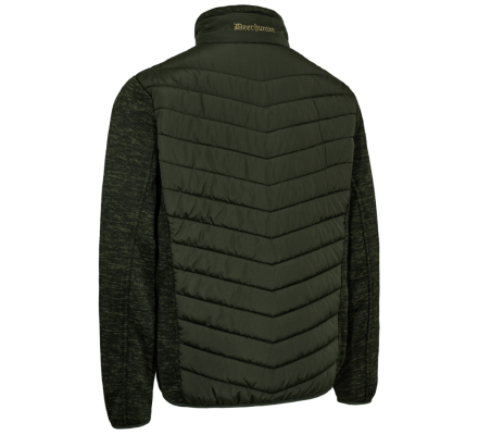 Veste matelassée et tricot Moor kaki DEERHUNTER
