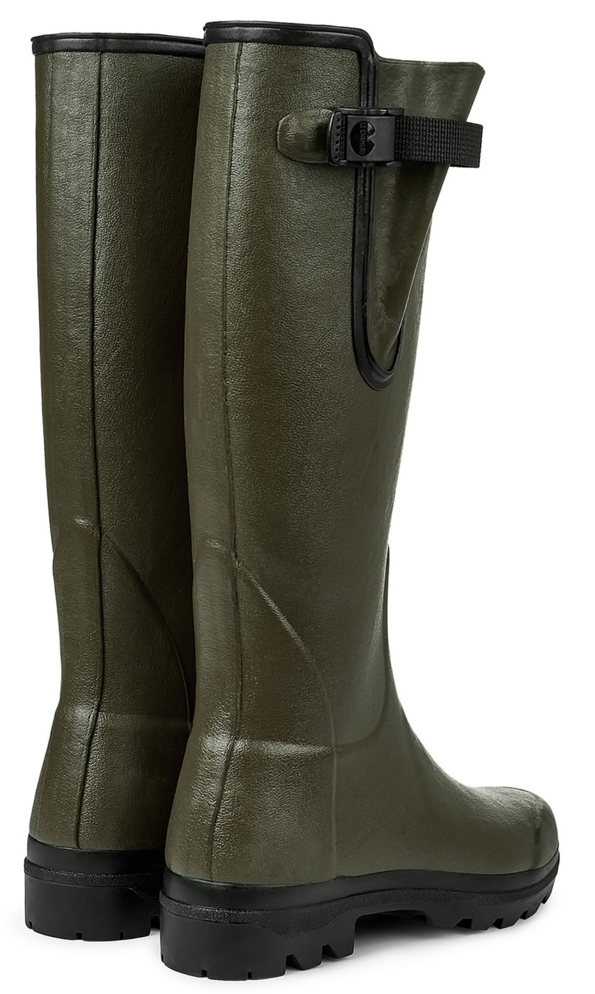 Bottes Muck Apex Mid Zip - Marron Foncé, Doublure Néoprène 5mm - Taille UK 5 - Neuf Avec Emballage