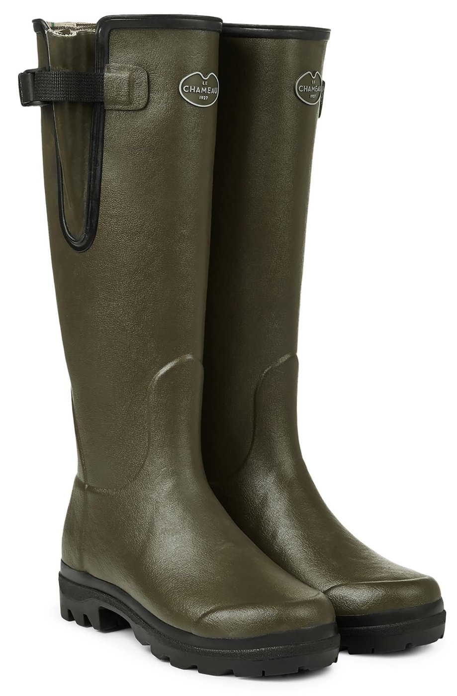 Bottes Légères EVA Doublées Demar Farmer - Vert - Caoutchouc Étanche Et Confortable