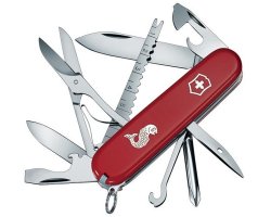 Couteau Fisherman rouge poisson VICTORINOX 