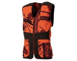 Gilet de chasse Classy camouflage orange SOMLYS