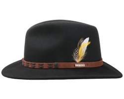 ChapeauTraveller Vitafelt 66 noir STETSON