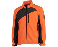 Blouson polaire orange somlys 