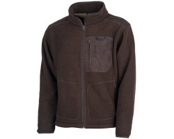 Veste polaire Sherpa marron 