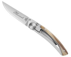Couteau Le Thiers Liner Lock  Corne Claire