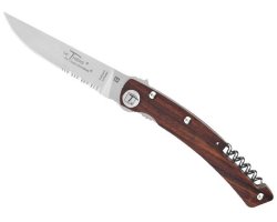 Couteau tire-bouchon Le Thiers Design 2P Liner Lock Vallernia