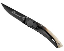 Couteau Le Thiers Liner Lock corne claire 