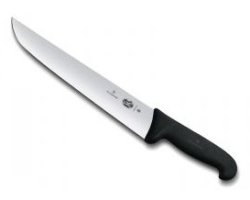 Couteau de cuisine boucher 26 cm Noir VICTORINOX 