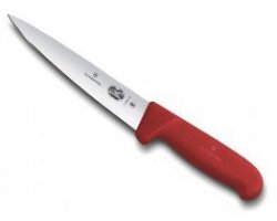 Couteau de cuisine saigner 14 cm rouge VICTORINOX