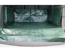 Bâche de protection pour coffre avec rabat