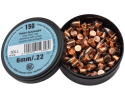 Bosquettes Flobert 6mm pour 22 LR