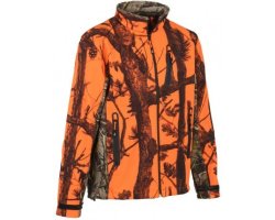 Veste softshell orange GhostCamo B&B PERCUSSION