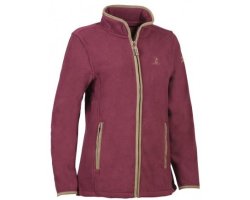 Blouson polaire femme Scotland bordeaux PERCUSSION