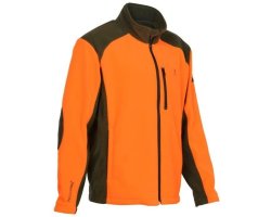 Gilet polaire orange percussion