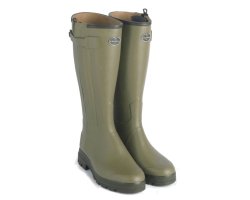 Bottes Chasseur femme doublées cuir LE CHAMEAU