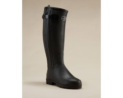 Bottes Chasseur femme doublées cuir noir LE CHAMEAU