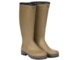 Bottes néoprène homme Country Cross vert vierzon LE CHAMEAU