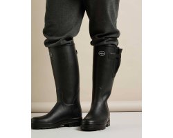 Bottes Vierzon homme noire doublure jersey LE CHAMEAU