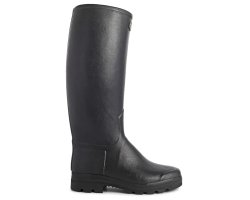Bottes cuir noir Saint-Hubert femme LE CHAMEAU