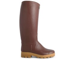 Bottes cuir marron Saint-Hubert femme LE CHAMEAU