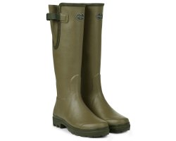 Bottes femme vert Vierzon doublées jersey LE CHAMEAU