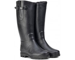 Bottes fourrées Aiglentine femme noir Aigle